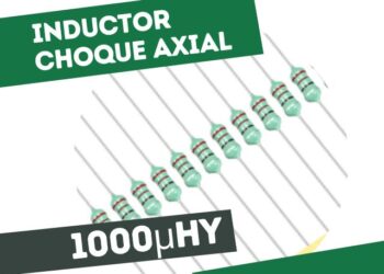CHA0307 INDUCTOR CHOQUE AXIAL 1000UH