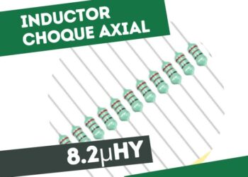 CHA0307 INDUCTOR CHOQUE AXIAL 8.2UH