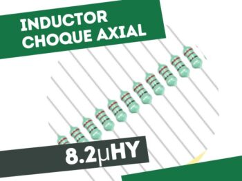 CHA0307 INDUCTOR CHOQUE AXIAL 8.2UH