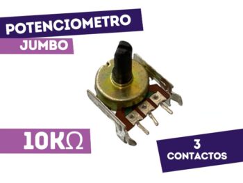 POTENCIOMETRO JUMBO MONO 3 CONTACTOS LINEAL 10K