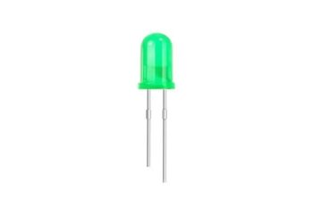 LED 5mm VERDE DIFUSO