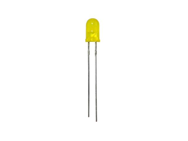LED 5mm AMARILLO DIFUSO