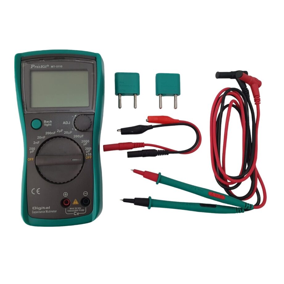 CAPACIMETRO DIGITAL PROSKIT 200PF-20.000UF