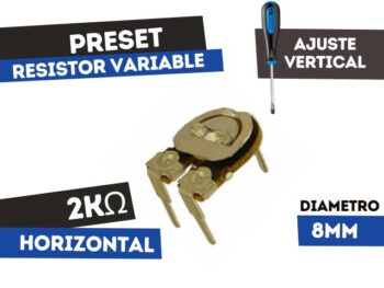 PRESET CARBON HORIZONTAL 8MM 2K
