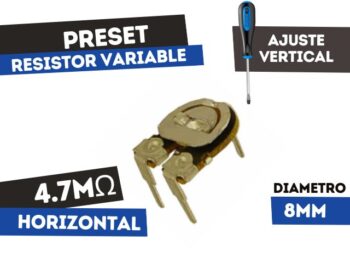 PRESET CARBON HORIZONTAL 8MM 4M7