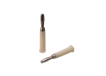 PL-BAN01 CONECTOR PLUG BANANA BLANCO