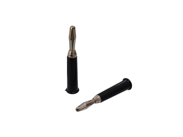 PL-BAN01 CONECTOR PLUG BANANA NEGRO