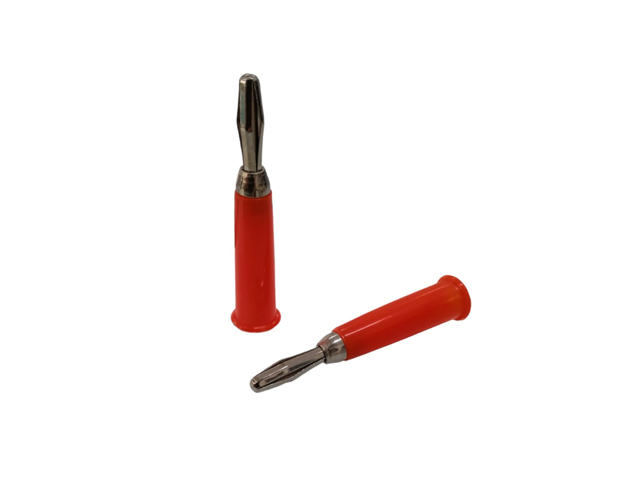 PL-BAN01 CONECTOR PLUG BANANA ROJO