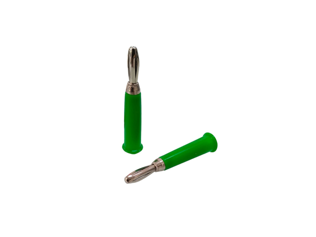 PL-BAN01 CONECTOR PLUG BANANA VERDE