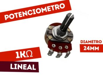 POTENCIOMETRO LINEAL 24MM 1K