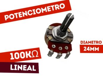 POTENCIOMETRO LINEAL 24MM 100K