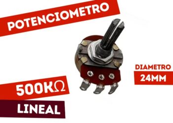 POTENCIOMETRO LINEAL 24MM 500K