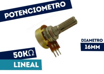 POTENCIOMETRO LINEAL 16MM 50K