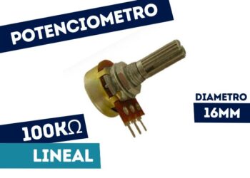 POTENCIOMETRO LINEAL 16MM 100K