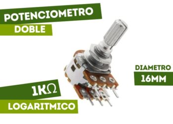 POTN-16D-1KLOG POTENCIOMETRO DOBLE LOGARITMICO