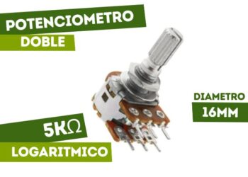 POTN-16D-5KLOG POTENCIOMETRO DOBLE LOGARITMICO