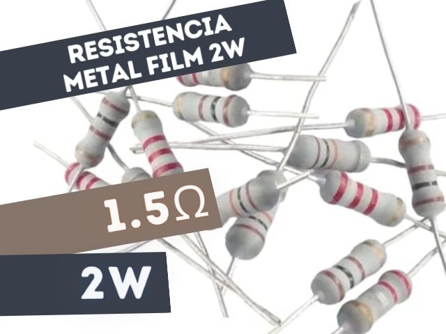 PR02 RESISTENCIA 1E5 2W METAL FILM 5%
