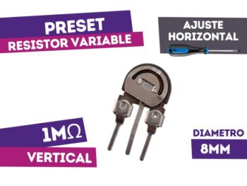 PRESET CARBON VERTICAL 8MM 1M