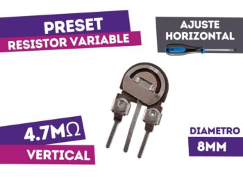 PRESET CARBON VERTICAL 8MM 4M7