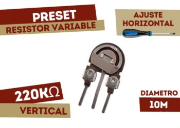 PRESET CARBON VERTICAL 10MM 220K (PV10)