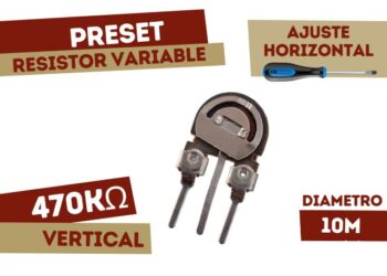PRESET CARBON VERTICAL 10MM 470K (PV10)