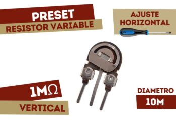 PRESET CARBON VERTICAL 10MM 1M (PV10)