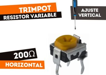 TRIMPOT CARBON HORIZONTAL 200E (OPEN FRAME)