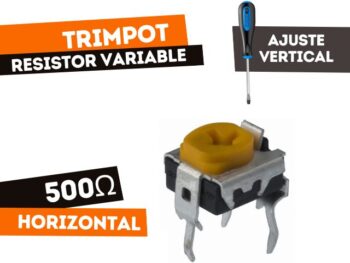 TRIMPOT CARBON HORIZONTAL 500E (OPEN FRAME)