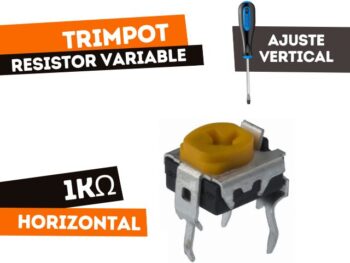 TRIMPOT CARBON HORIZONTAL 1K (OPEN FRAME)