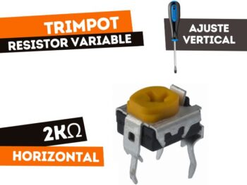 TRIMPOT CARBON HORIZONTAL 2K (OPEN FRAME)