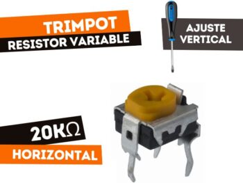 TRIMPOT CARBON HORIZONTAL 20K (OPEN FRAME)