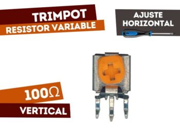 TRIMPOT CARBON VERTICAL 100E (OPEN FRAME)