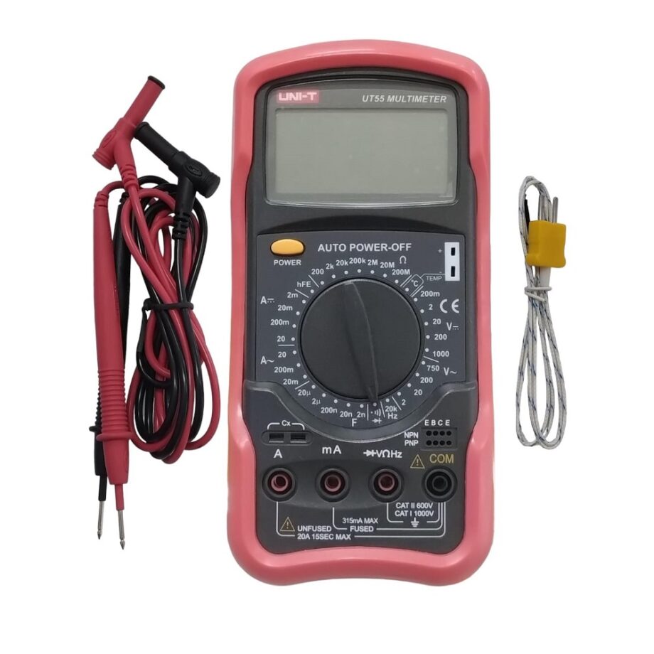 MULTIMETRO DIGITAL UNI-T MODELO UT55
