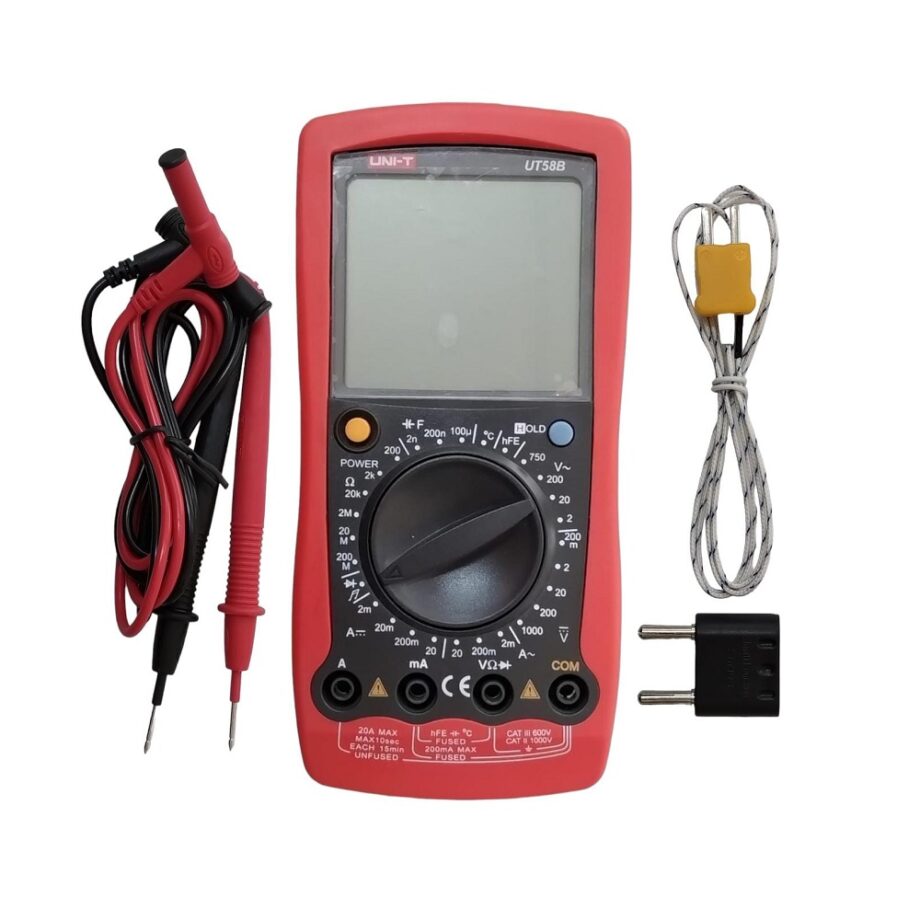 MULTIMETRO DIGITAL UNI-T MODELO UT58B
