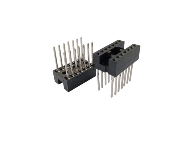 ZOC2X7 ZOCALOS PINES LARGOS 14 PINES DIP SIP IC (LARGOS)
