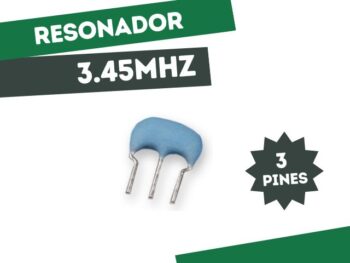 RES-3.45-3P RESONADOR 3.45MHZ 3 PATAS