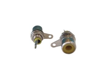 CONECTOR JACK RCA AMARILLO PARA CHASIS