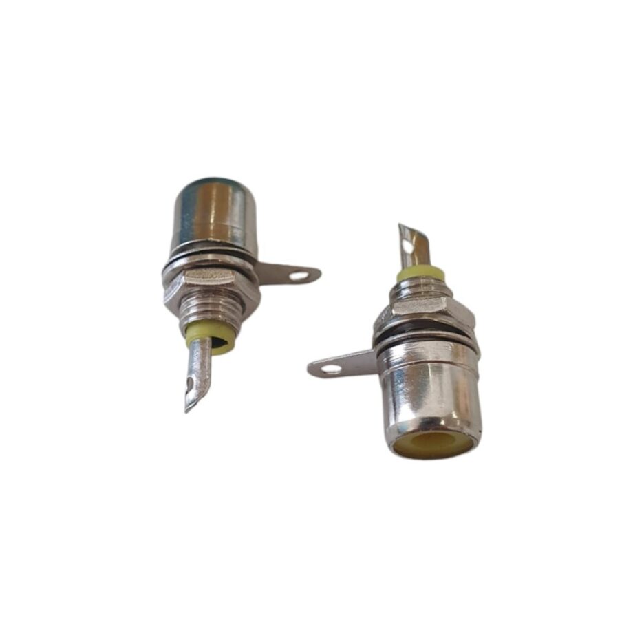 CONECTOR JACK RCA AMARILLO PARA CHASIS