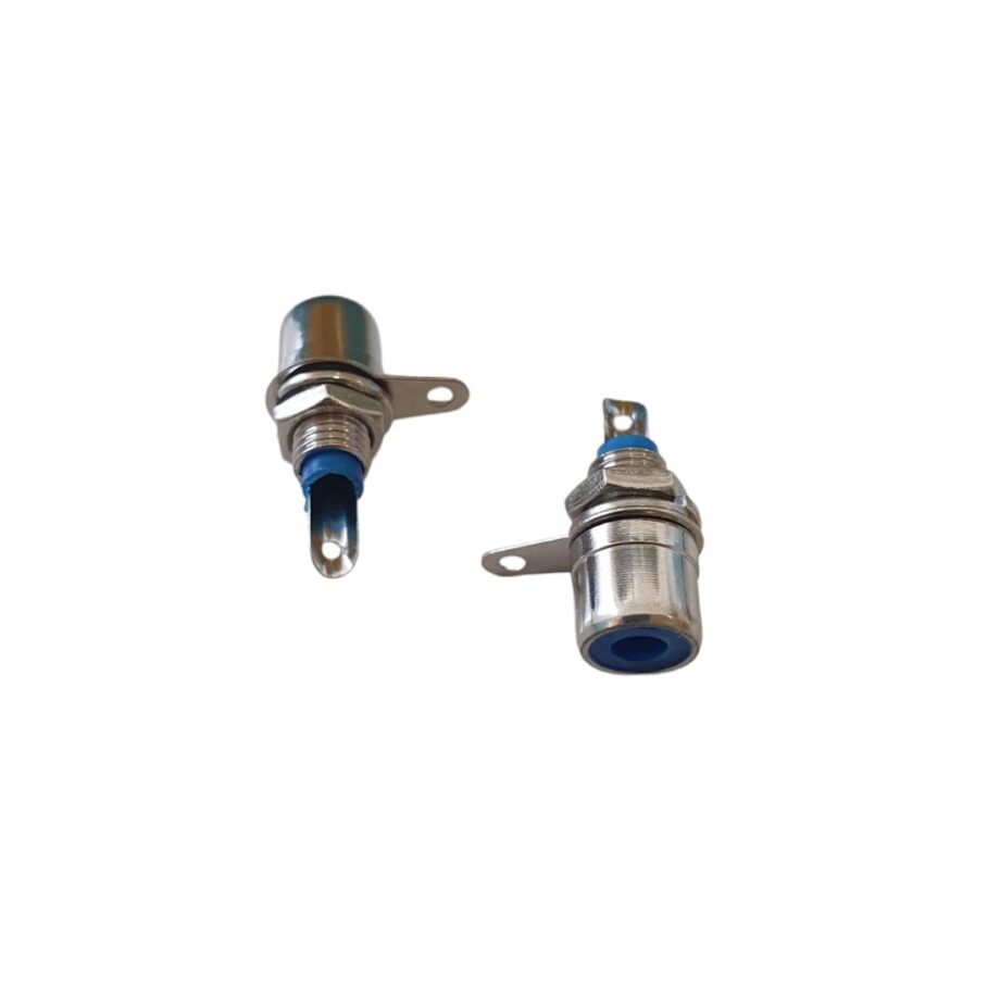 CONECTOR JACK RCA AZUL PARA CHASIS