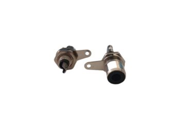 CONECTOR JACK RCA NEGRO PARA CHASIS