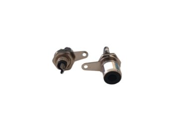 CONECTOR JACK RCA NEGRO PARA CHASIS