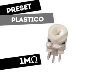 PRESET PLASTICO BLANCO 1M (PPB)
