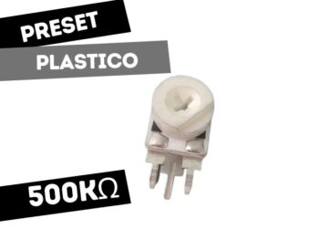 PRESET PLASTICO BLANCO 500K (PPB)