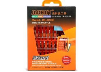 SET DE DESTORNILLADORES 32 en 1 JAKEMY JM-8100