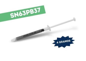 ESTAÑO EN PASTA PARA SOLDADURA SN63PB37 EN JERINGA DE 4G