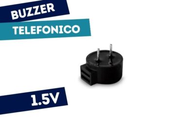 BUZZER 1.5V TONO CONTINUO S/OSCILADOR MINI 2KHZ PARA TELEFONO D=9.5mm