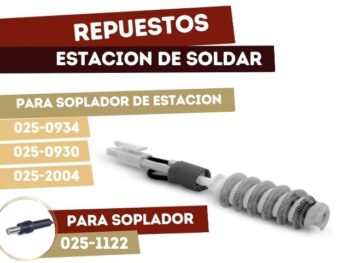 CALEFACTOR DE SOPLADOR P/ESTACION DE SOLDAR SMD HY-908