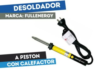 DESOLDADOR PISTON 40W CON CALEFACTOR FULLENERGY 025-1024