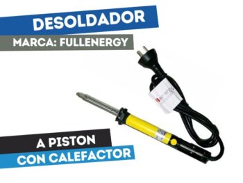 DESOLDADOR PISTON 40W CON CALEFACTOR FULLENERGY 025-1024