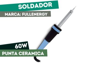 SOLDADOR 60W FULLENERGY PUNTA CERAMICA